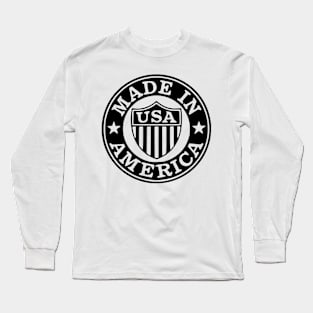 made in america graphic Long Sleeve T-Shirt